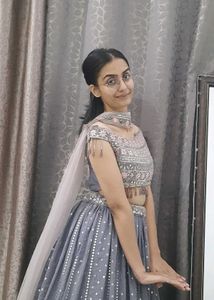 Cute Off Shoulder Lehenga Choli Set