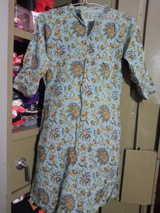 Combo Short Kurti 🩵+💙