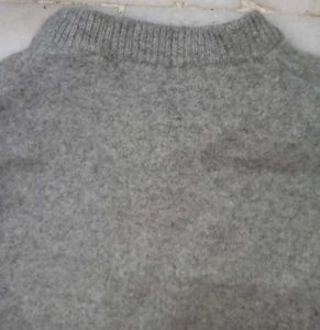 Argyle Pattern Cropped Sweater