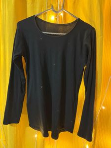 Black Long Sleeve Top