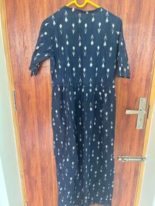 Elegant Blue Printed Kurta