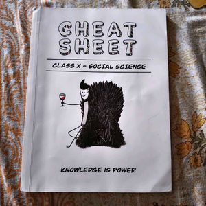 Class X 10 Cheat Sheet BY BKP ( BHAI KI PADHAI )