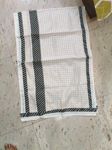 Striped Embroidered Tunic Top