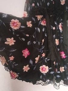 Baby Frock Emported Net Full Umbrella Ghere Up Dow