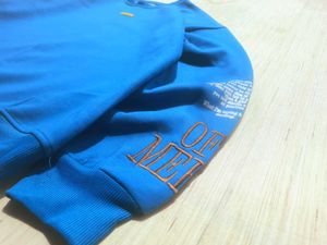 Blue Oversized Sweatshirt – XL