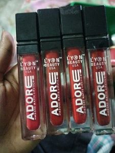 Lyon Beauty Adore Matte Lipstick Bundle