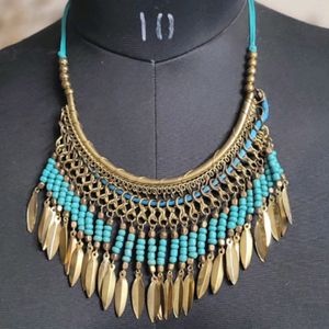 Green/Gold Necklace