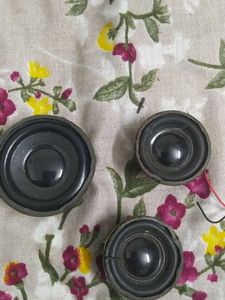 Vintage Mini Speakers - Set of 3