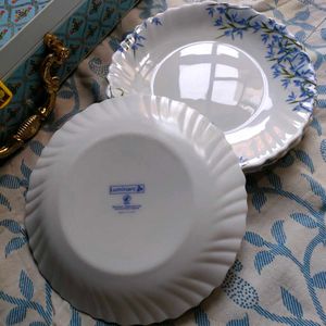 Luminarc Opalware Quarter Plates (Set Of 2)