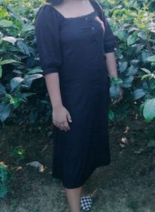 Elegant Black Dress - Worn Once Very New