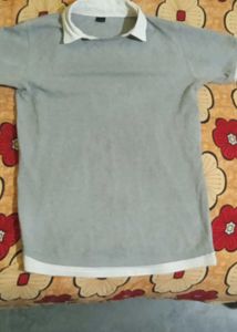 Gray Polo Shirt
