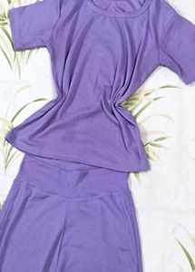 Big Sale 😍😍😍 Lavender Co_ordset