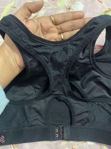 Jockey Black Sports Bra
