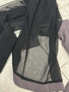 Elegant Ruffled Abaya/Dress