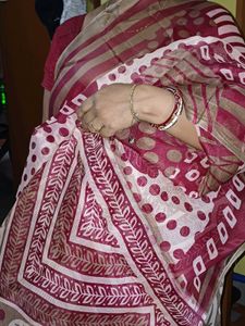 Patterned Sari