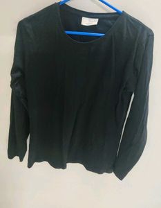 BLACK COTTON TOP/INNER