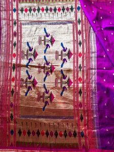 100% Pure Silk Paithani Saree