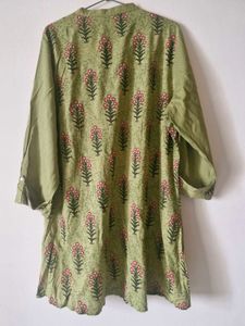 Floral Print Kurta