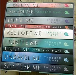 BOOK SET: Shatter Me Boxed Set Of 9 Premium Novels