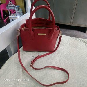 Red Handbag