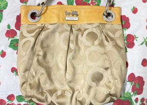 coach Op Art Canvas bag