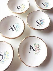 Mini Ceramic Trinket Trays