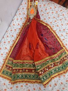 Rajasthani Pure Chiffon Marwadi Broch Odhna
