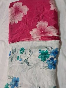 Floral Print Fabric In Combo 480/-