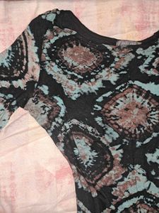 Tie Dye Bodycon Dress