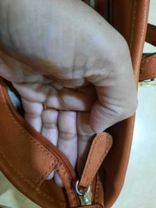Michael Kors Orange Tote Bag
