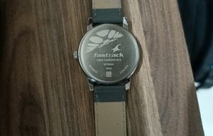 Fastrack Men Analog Leather Strap Watch
