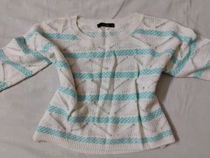Madame Crochet Knit Top