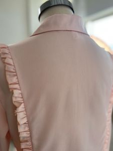 🪔24Hrs DIWALI SALE🪔Pink Ruffle Blouse