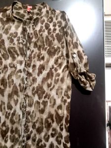 Cheetah Print Shirt