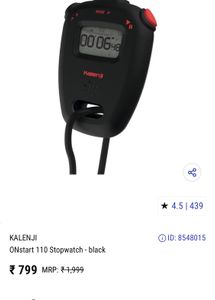 Kalenji Digital Stopwatch