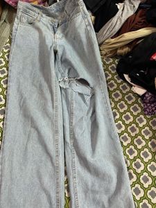 Light Wash Denim Jeans