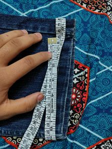 Dark Blue Denim Jeans