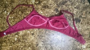 Burgundy Bra