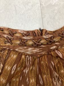 Boho Brown Patterned Shorts