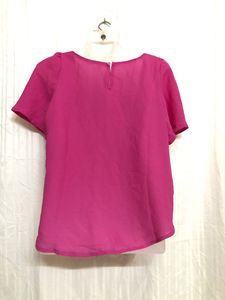Pink Short Sleeve Top