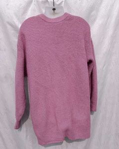 H&amp;m Pink Knit Pullover Sweater