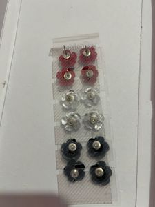 Floral Stud Earring Set