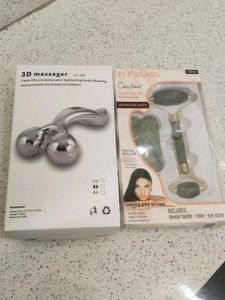 4 Pcs combo Ice Roller For Face, Facial Massager