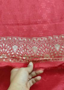 New Saree with Unstitched Blouse