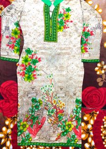 Combo Of Printed Kurta And Dupatta