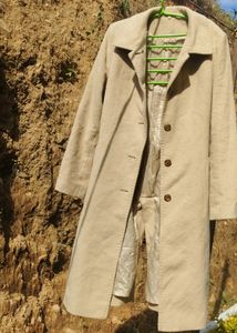 Long Overcoat.Nude Colour.