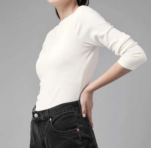 Ribbed Long Sleeve Top