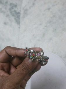 Colorful Stone Rings (feet)