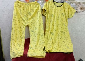 Floral Night Suit Set