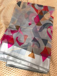 🎉Printed Linen Saree